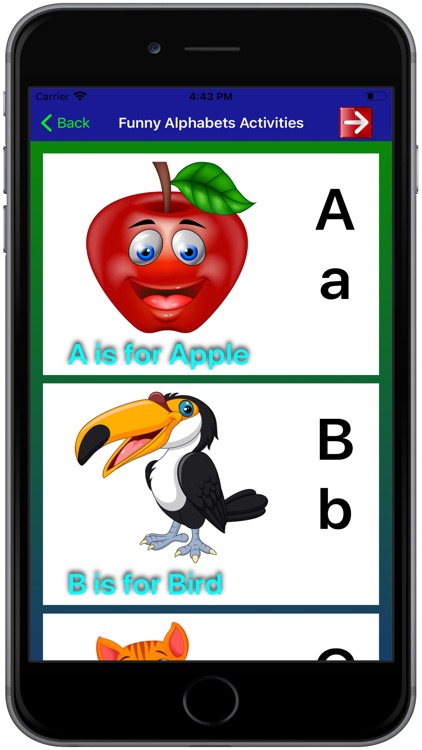 Funny English Alphabet for Kid screenshot-5