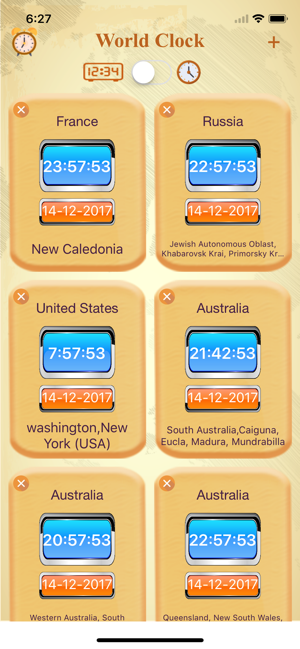 World Clock Digital - Widget(圖3)-速報App