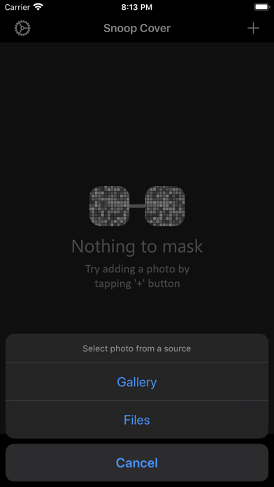 Snoop Cover - Mask Content screenshot 2