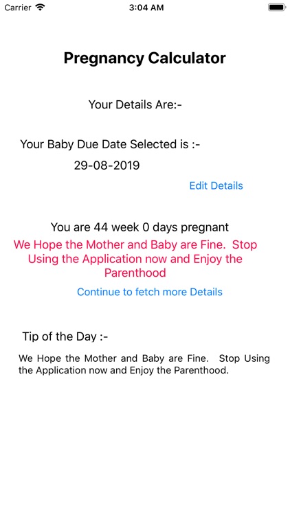 Pregnancy Guide and Calculator screenshot-5