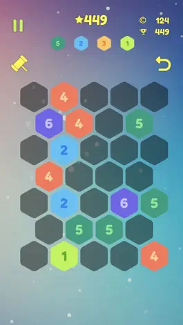 Game screenshot Up8! Connect Hexa Cells apk