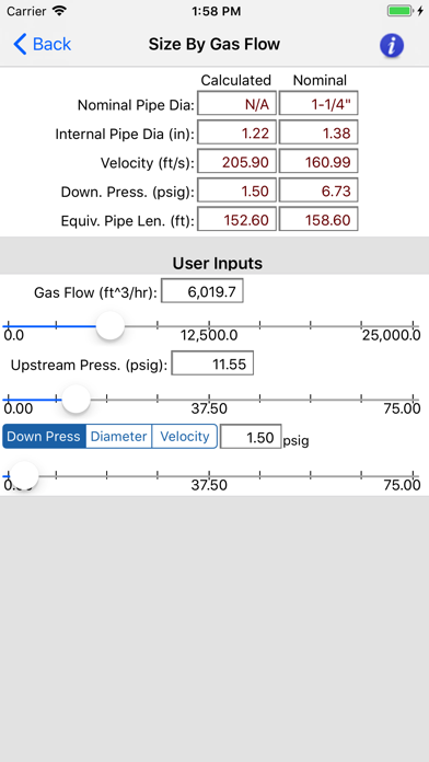 How to cancel & delete HVAC Pipe Sizer - Gas High from iphone & ipad 2