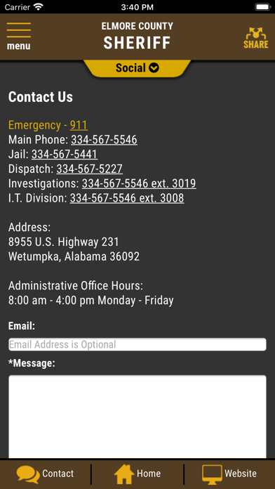 Elmore County Sheriffs Office screenshot 2