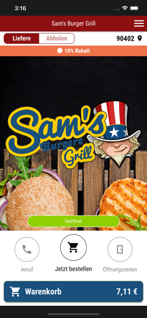 Sam's Burger Grill(圖1)-速報App