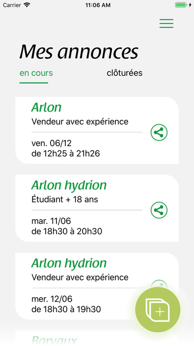App preview