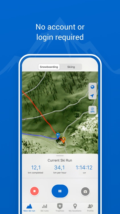 Ski run - ski/snowboard screenshot-1