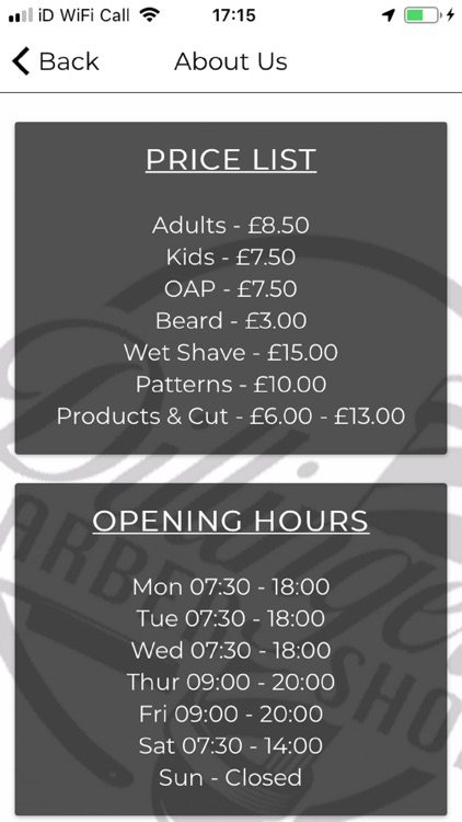 Dillingers Barber Shop