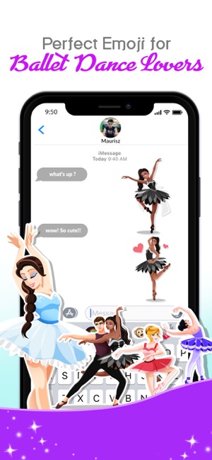 Ballet Dancing Emoji Stickers(圖1)-速報App