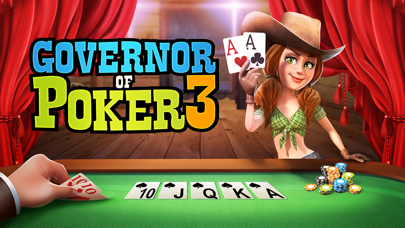 Governor of Poker 3-Multiplayer best live Texas holdem, free blackjack, 21 Tournament and casino Screenshot 1