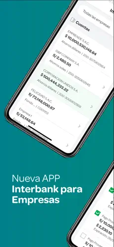 Captura 2 Interbank Empresas iphone