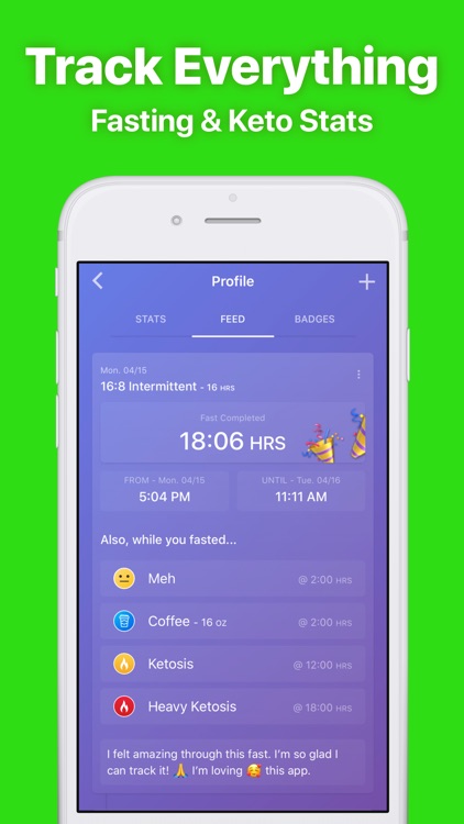 Fasten - Fasting Tracker App screenshot-4