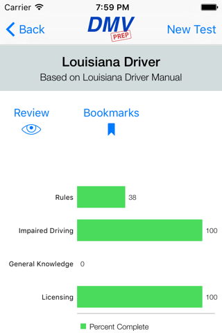Louisiana DMV Test Prep - náhled