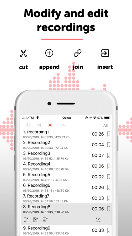 Alon Dictaphone-Voice Recorder screenshot-3