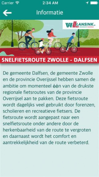 Snelfietsroute Zwolle Dalfsen screenshot 2