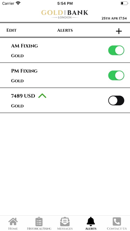 Gold Bank - Live Gold Prices screenshot-3