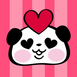 Pandaaa!!! Love Stickers