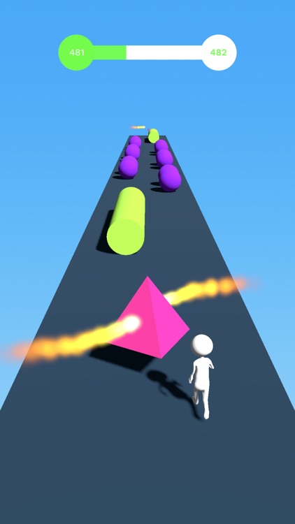 Color Run - Stickman Dance 3D screenshot-0