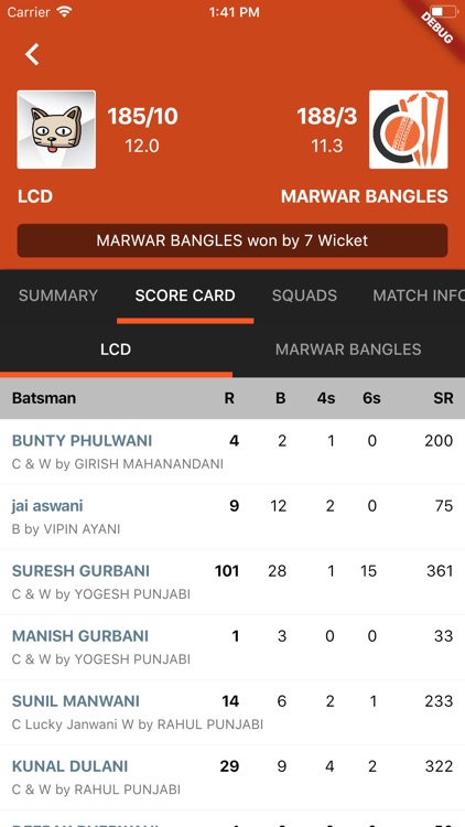 CricMania Live Scoring