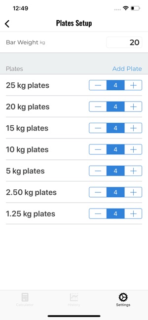 GymMath - Plates & 1RM Calc(圖7)-速報App