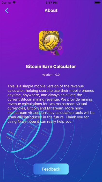 Bitcoin Earn Calculator screenshot-4