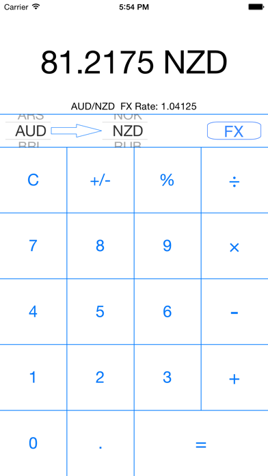 How to cancel & delete FX Currency Rates Calculator from iphone & ipad 2