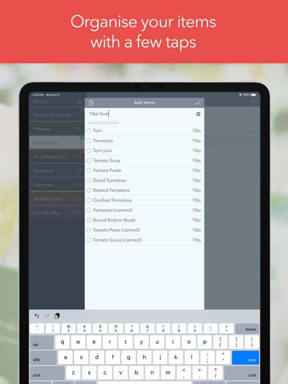 MyGrocery Shopping List screenshot 2