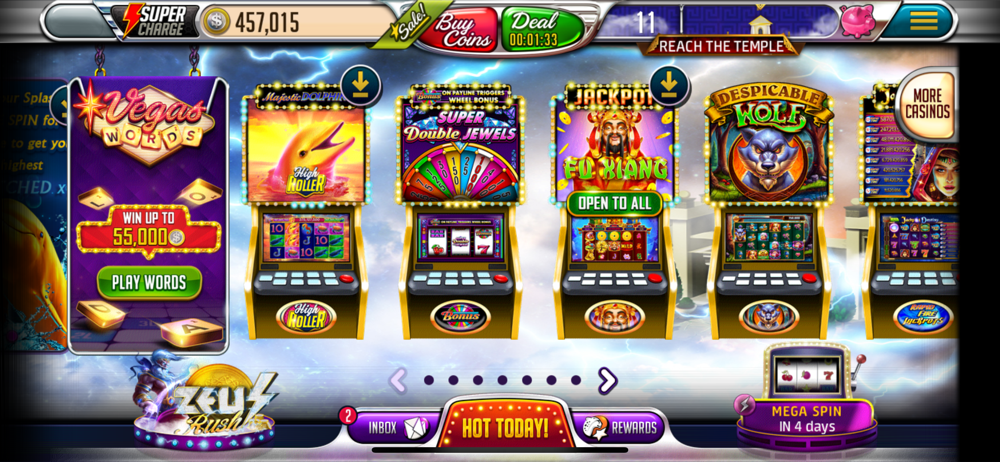 Vegas downtown slots & words free coins