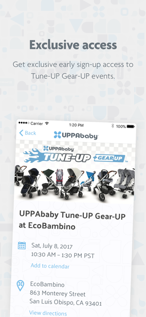 tune up gear up uppababy