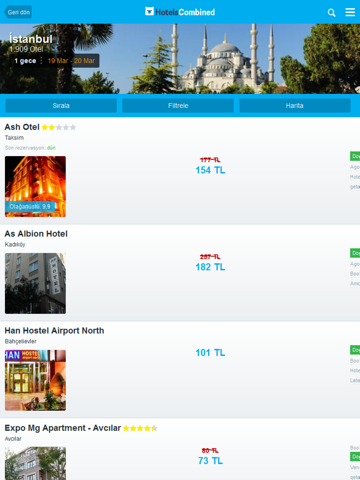 HotelsCombined: Hotel Search screenshot 2