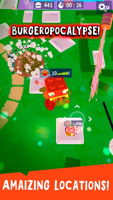 Burger.io: Eating io Game screenshot 3