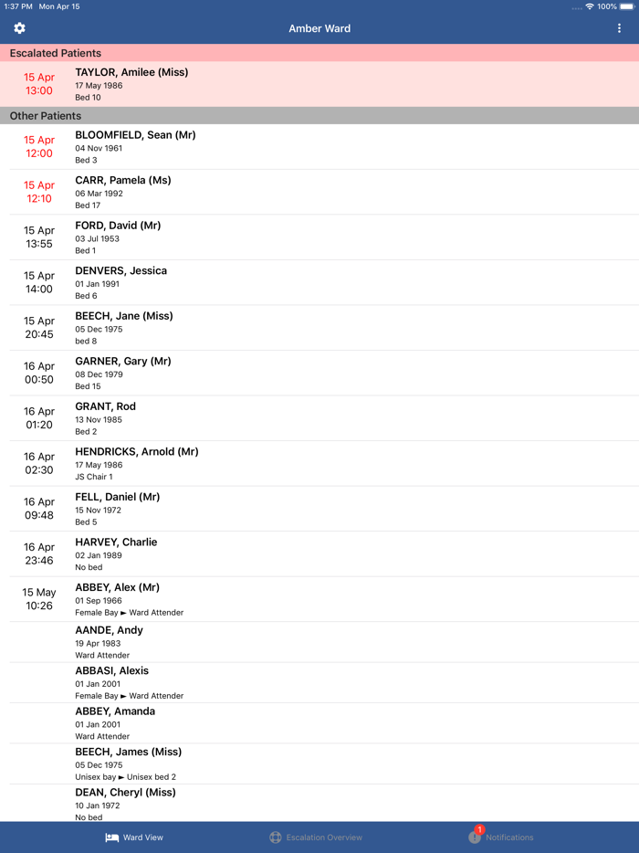 SystmOne eObs Training