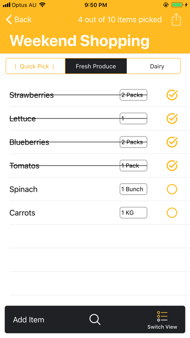 ShopStack - Shopping List screenshot 2