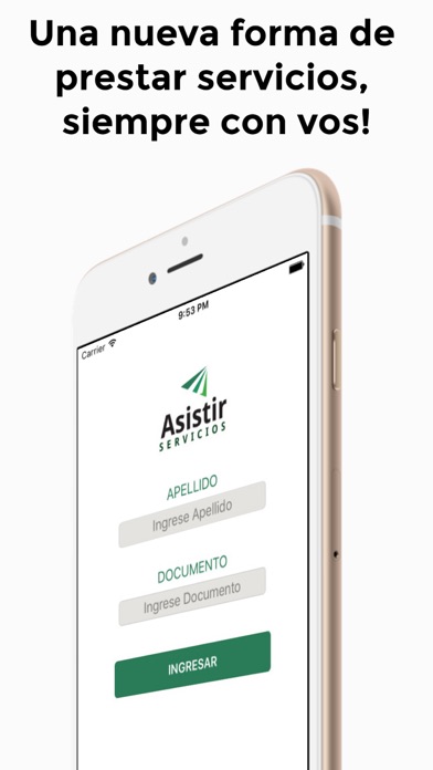 How to cancel & delete Asistir Servicios from iphone & ipad 1