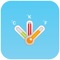 Calenttemp is app that will allow you to know the temperature in all three format (Fahrenheit,Celsius,Kelvin)