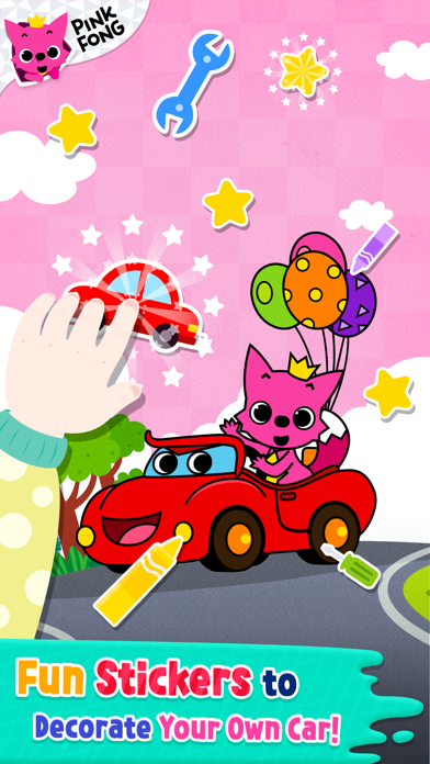 cars coloring book pinkfongsmartstudy ios united