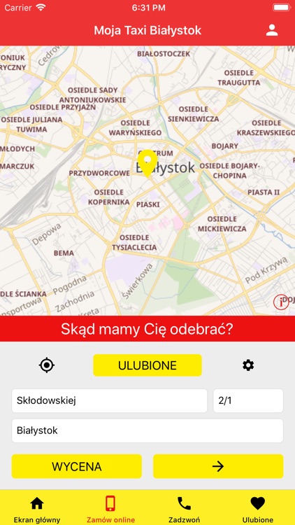 Moja Taxi Białystok