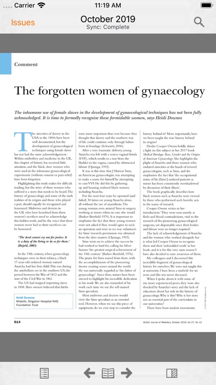 British Journal of Midwifery screenshot-4