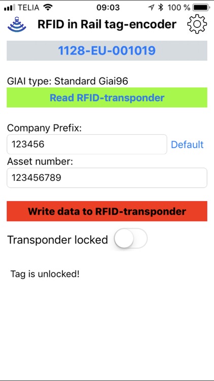 RFIDinRail screenshot-4