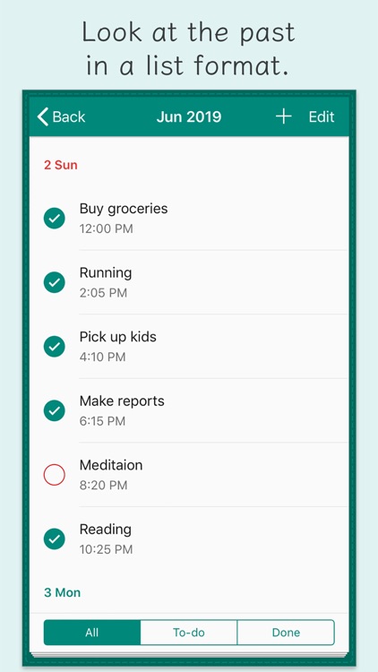 Donelist - Done list app