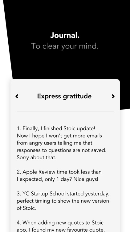 Stoic: Self Reflect Journaling screenshot-3