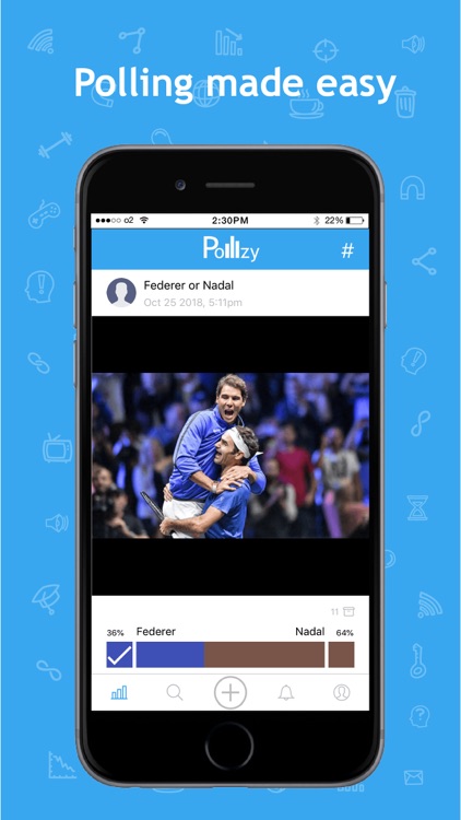 Polllzy: polls, votes, opinion