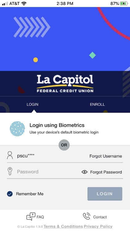 La Capitol FCU Card Manager screenshot-0