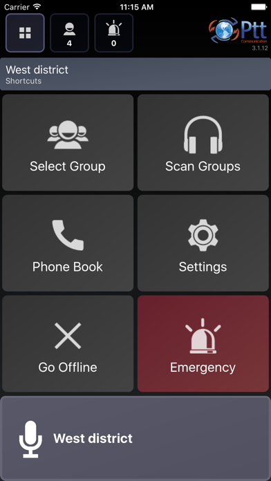Screenshot #1 pour Ptt Communication