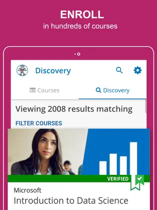 Screenshot 2 edX: Aprende con cursos en lín iphone