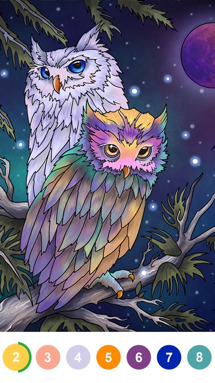 Paint by Number Coloring Games screenshot-4