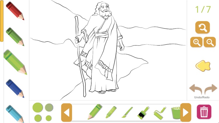 Biblia Coloring Story Book