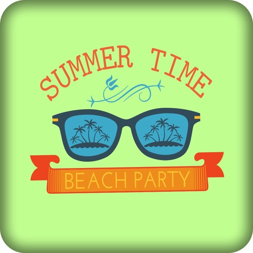 Summer Vacation Chill Stickers icon