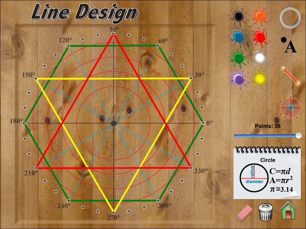 Hands-On Math Line Design screenshot 4
