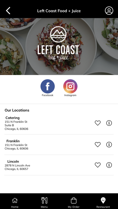 Left Coast Food + Juice screenshot 4