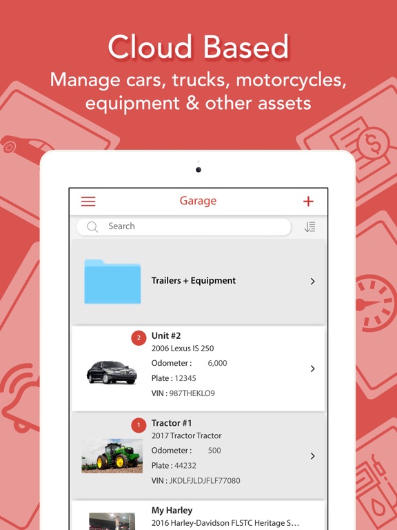 Car Maintenance & Gas Log - Track/Manage Vehicles screenshot